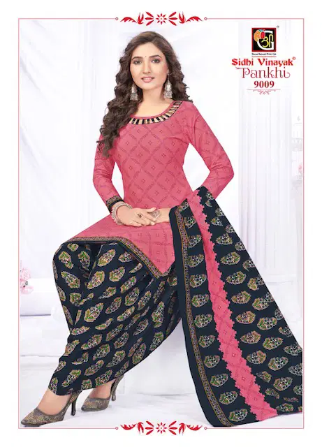 Pankhi Vol 9 By Siddhi Vinayak Printed Cotton Dress Material Wholesalers In Delhi